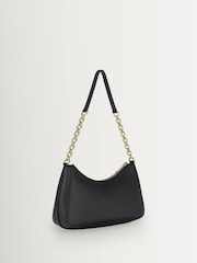 Michael Kors Black Nolita Medium Chain Pouchette Bag - Image 3 of 5