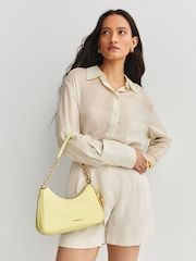 Michael Kors Lemon Nolita Medium Chain Pouchette Bag - Image 5 of 5