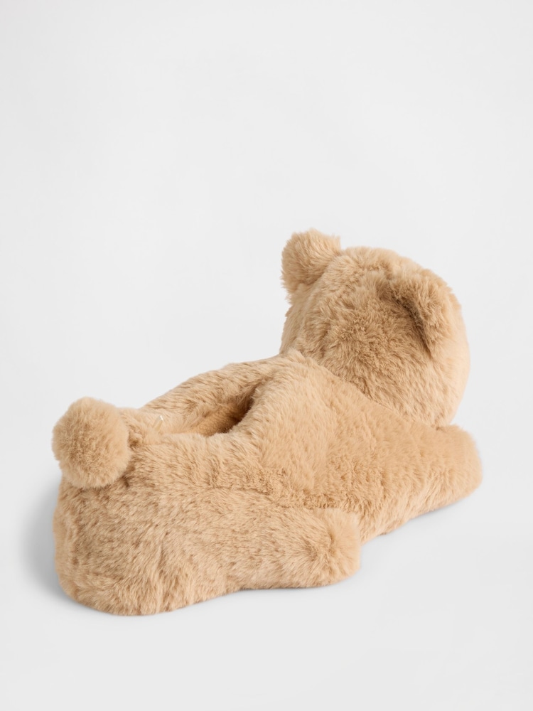 Gap Brown Brannan Bear Cosy Slippers (1-6yrs) - Image 5 of 5 Gap Brown Brannan Bear Cosy Slippers (1-6yrs) - Image 5 of 5