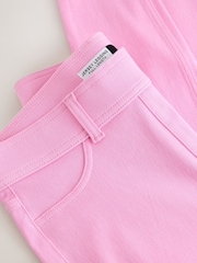 Pink Jersey Denim Leggings - Image 8 of 8