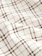 Ecru/Brown Checked Bootcut Leggings - Image 8 of 8