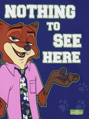 Character Blue Zootropolis Nick Wilde Sweatshirt - Image 2 of 12