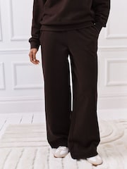 Chelsea Peers Brown Cotton Joggers - Image 3 of 6