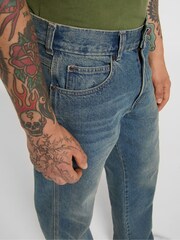 Dickies Blue 954 Relaxed Straight Fit Jeans - Image 4 of 8