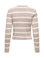 ONLY Button Through Cosy Cable Knit Cardigan - صورة 5 من 6