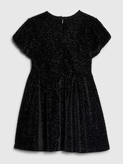 River Island Velvet Bow Dress - Imagen 2 de 3