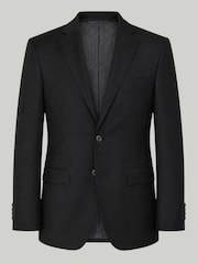 Schwarz - Harry Brown Raffi Slim-Fit Anzug Jacke - Bild 5 von 6