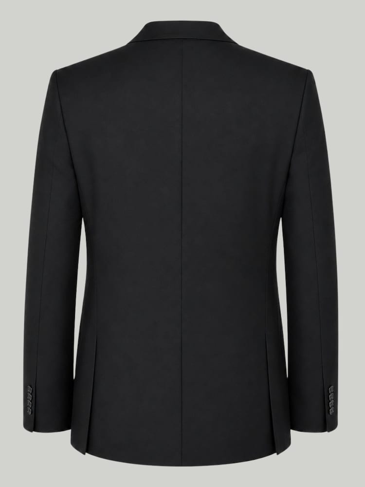 Schwarz - Harry Brown Raffi Slim-Fit Anzug Jacke - Bild 6 von 6