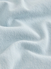 Bleach Blue Patch Pocket Cropped Wide Leg Jeans - Image 8 of 9
