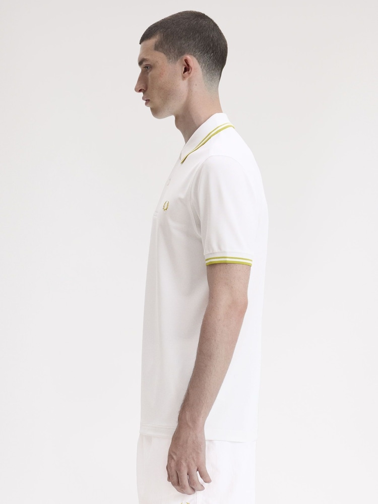 Fred Perry White Tennis Shirt - Image 1 of 5