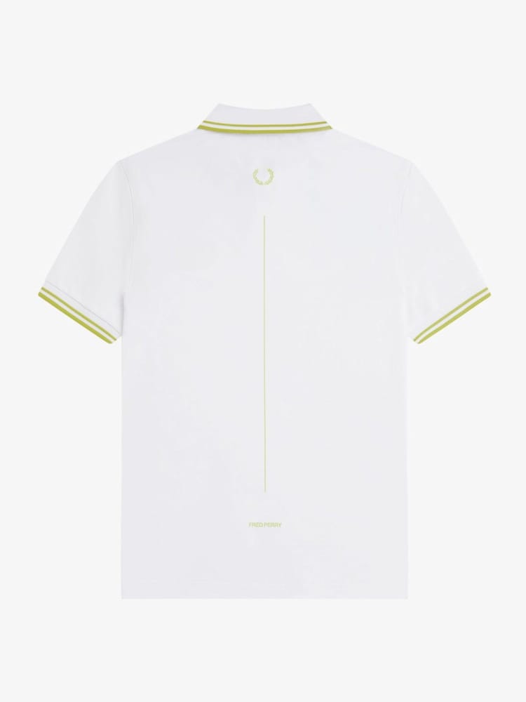 Fred Perry White Tennis Shirt - Image 5 of 5
