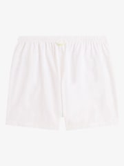 Fred Perry Chalk White Linen Blend Revere Collar Shirt - Image 5 of 5