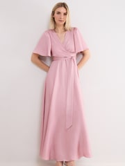 Phase Eight Pink Abbie Maxi Dress - Image 4 of 8