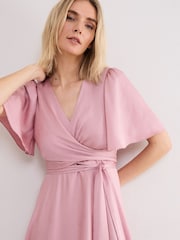 Phase Eight Pink Abbie Maxi Dress - Image 6 of 8