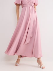 Phase Eight Pink Abbie Maxi Dress - Image 7 of 8