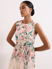 Phase Eight Pink Petite Georgiana Midi Dress - Image 4 of 7