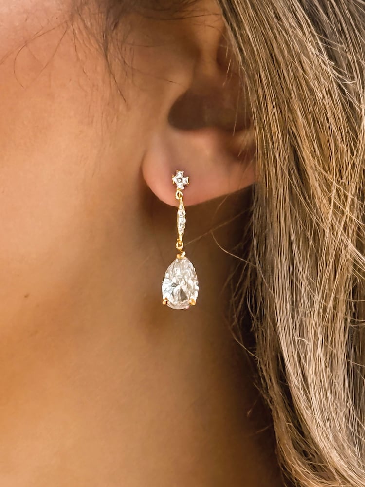 Tono dorado - Ivory & Co Tetbury Earrings - Imagen 2 de 4 Tono dorado - Ivory & Co Tetbury Earrings - Imagen 2 de 4