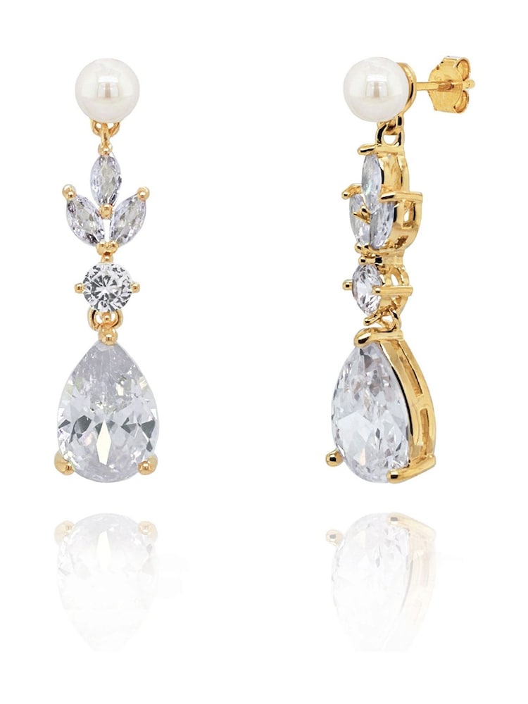 Tono dorado - Ivory & Co Sandhurst Earrings - Imagen 1 de 4