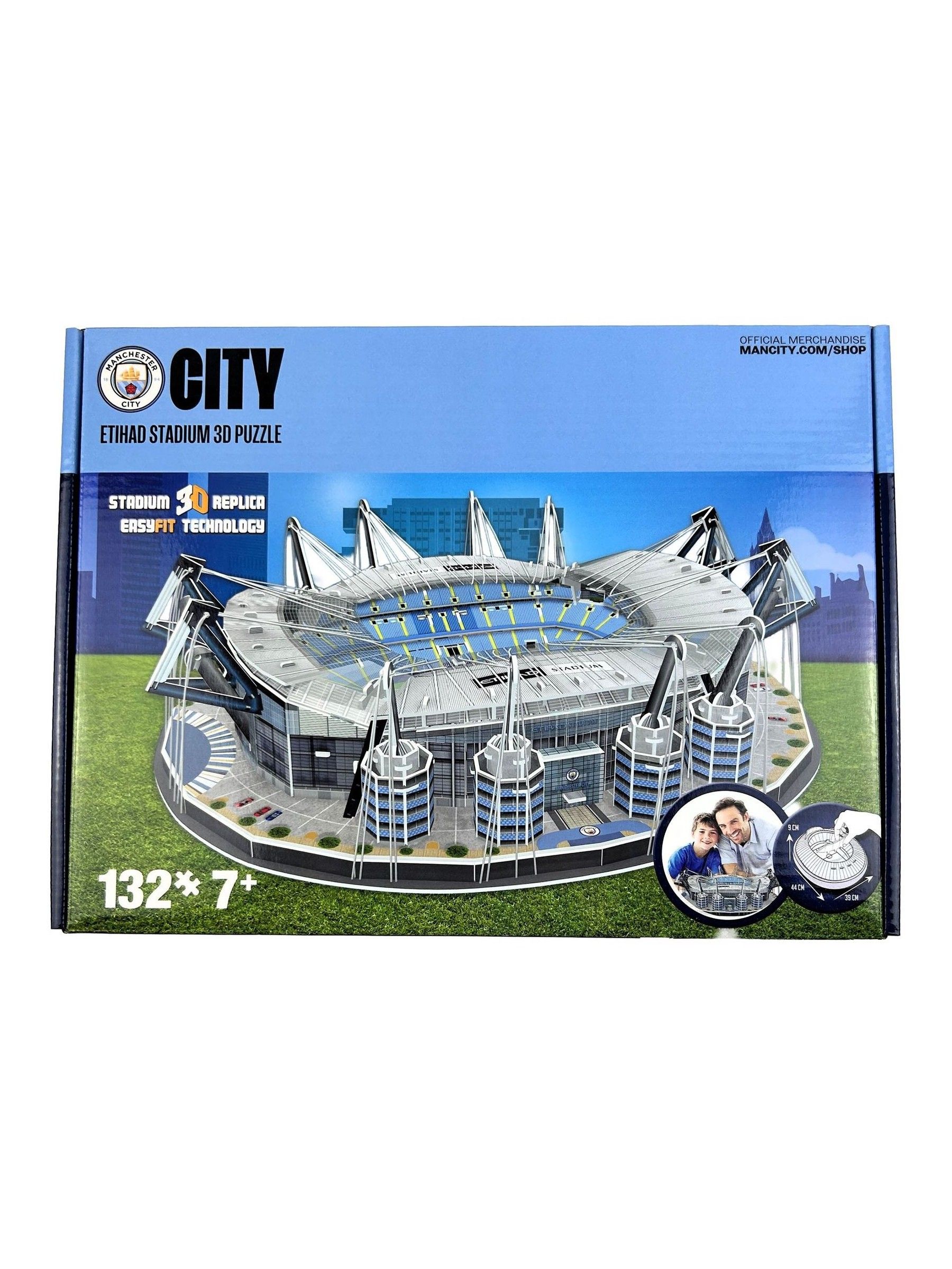 University Games Manchester City Etihad 3D Stadium Puzzle 132 Pieces - Image 16
