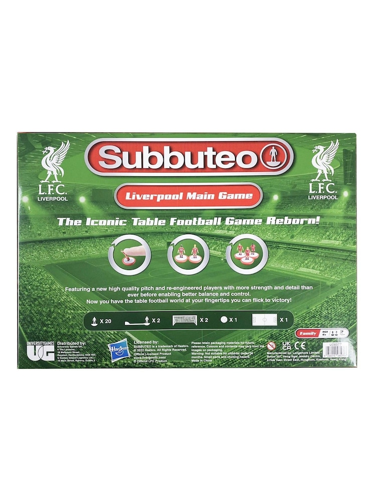 University Games Subbuteo Liverpool Main Game - Image 2 of 2 University Games Subbuteo Liverpool Main Game - Image 2 of 2
