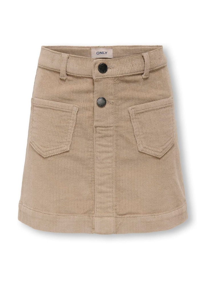 ONLY KIDS Brown Cord Skirt - صورة 1 من 3 ONLY KIDS Brown Cord Skirt - صورة 1 من 3
