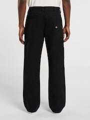 Dickies Black Carpenter Canvas Straight Leg Trousers - Image 2 of 8