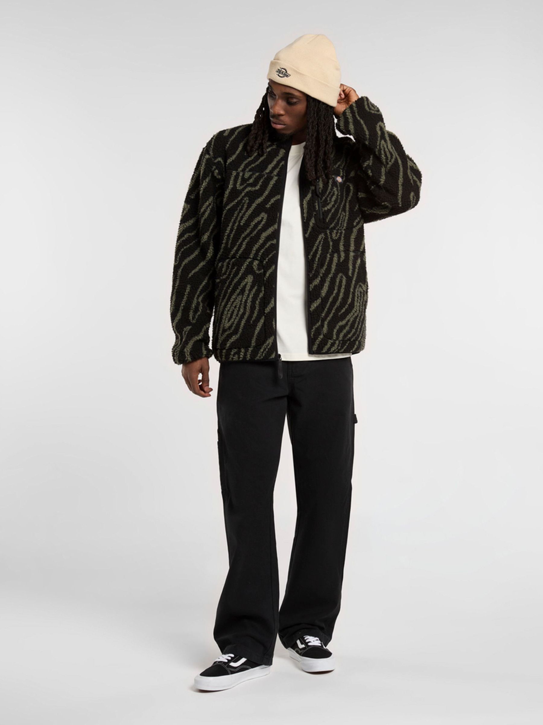 Buy Dickies Black Carpenter Canvas Straight Leg Trousers from Next USA