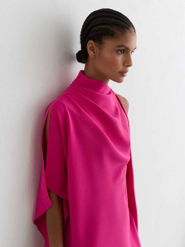 open lace back dress ELLERY DRESS RED  ARCINA ORI
