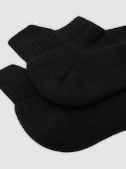 Schwarz - Reiss Luca Cotton-Blend Trainer Socks - Bild 2 von 3