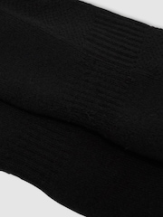 Schwarz - Reiss Luca Cotton-Blend Trainer Socks - Bild 3 von 3