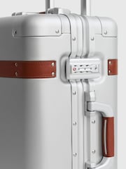 Reiss Silver Apollo Reiss | Journey Maker Hard-Shell Cabin Suitcase - Image 3 of 8