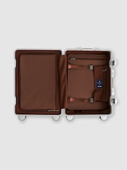 Reiss Silver Apollo Reiss | Journey Maker Hard-Shell Cabin Suitcase - Image 4 of 8