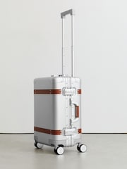 Reiss Silver Apollo Reiss | Journey Maker Hard-Shell Cabin Suitcase - Image 5 of 8