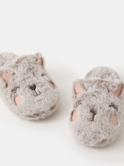 Accessorize dekliški puhasti copati z mačko - Slika 2 iz 2
