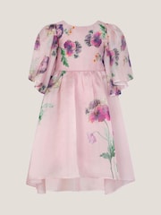 Monsoon Pansy Print Party Dress - Imaginea 2 din 4