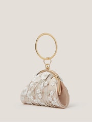 Monsoon תיק פרחוני עם רקמת פרפר וידית חישוק קשיחה, דגם Astrid - תמונה 2 מתוך 3