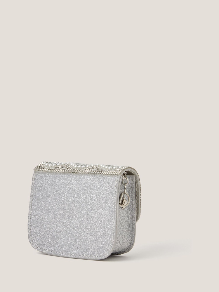 Monsoon סט של תיק וסרט לשיער בעיטור נוצץ - תמונה 2 מתוך 4