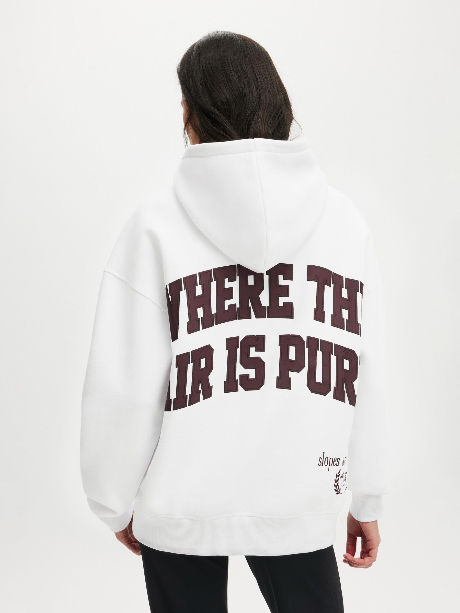 Buy Cotton On White Plush Premium Ski Graphic Hoodie from Next Canada