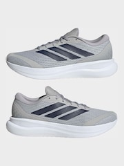 adidas Grey Runfalcon 6 Trainers - Image 5 of 9