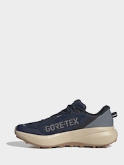 Plava - adidas Terrex Tracefinder Plus Gore-Tex patike za trčanje po trailima - Slika 3 od 10