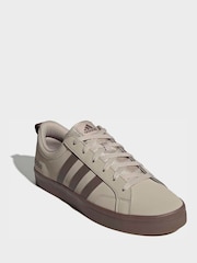 adidas Beige/Brown VS Pace 2.0 Trainers - Image 3 of 8