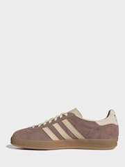 adidas Originals Brown Gazelle Indoor Trainers - Image 4 of 9