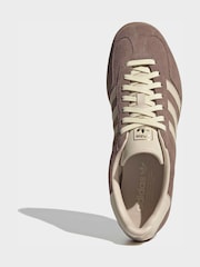 adidas Originals Brown Gazelle Indoor Trainers - Image 6 of 9