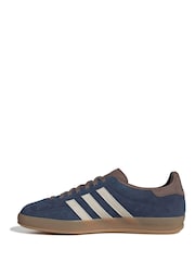 adidas Originals Blue Gazelle Indoor Trainers - Image 2 of 9