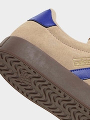 adidas Beige/Blue Vl Court 3.0 Trainers - Image 8 of 8