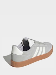 adidas Grey Vl Court 3.0 Trainers - Image 5 of 10