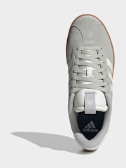 adidas Grey Vl Court 3.0 Trainers - Image 7 of 10