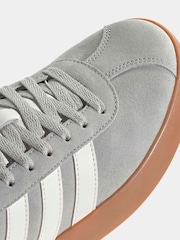 adidas Grey Vl Court 3.0 Trainers - Image 9 of 10