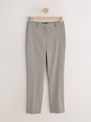 Neutral Dogtooth Slim Tailored Trousers - Image 6 of 8
