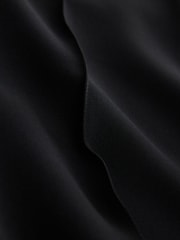 Black Tailored Wide Leg Trousers - Image 8 of 9